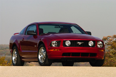 The Ghost hunting vehicle of choice - The 2005 Ford Mustang Fastback.