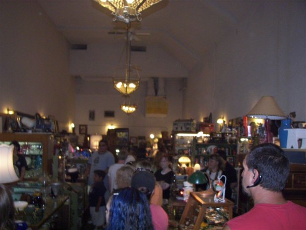Orb capture at Empire Antiques in Placerville.