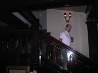 Orb capture on stairs. Could it be Stan the Ghost? LOL